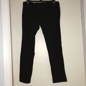 Skinny ponte maternity pants